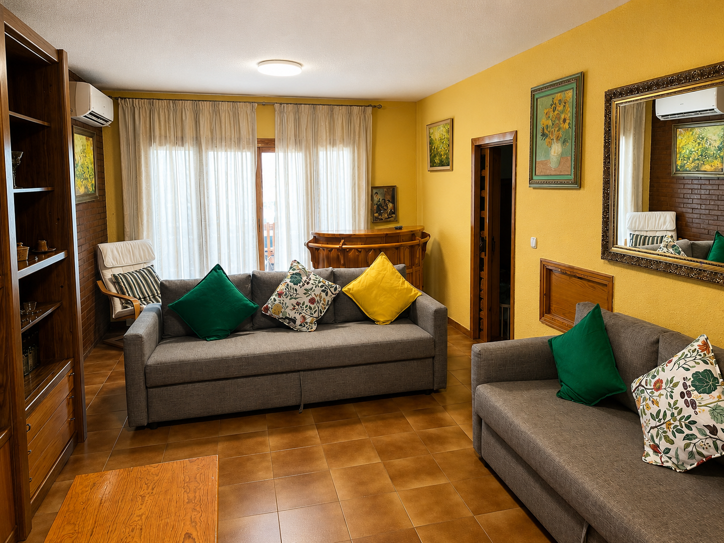 Salón de Casa de Campo La Viña