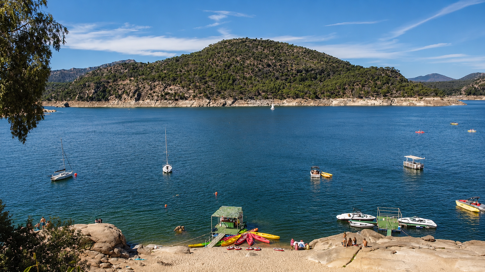 Planes cerca del Pantano de San Juan